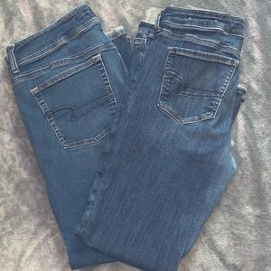 2 American Eagle Outfitters Bootcut Jeans